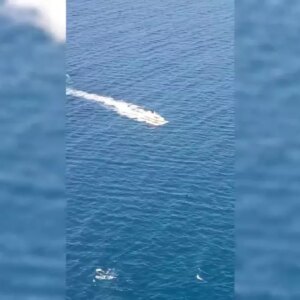 Bozcaada’da Tekne Kazası Arama Çalışmaları Devam Ediyor
