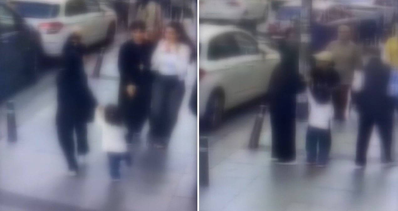 sislide kadina kapkac biri elini tuttu digeri cantasini caldi ukIA4ig1