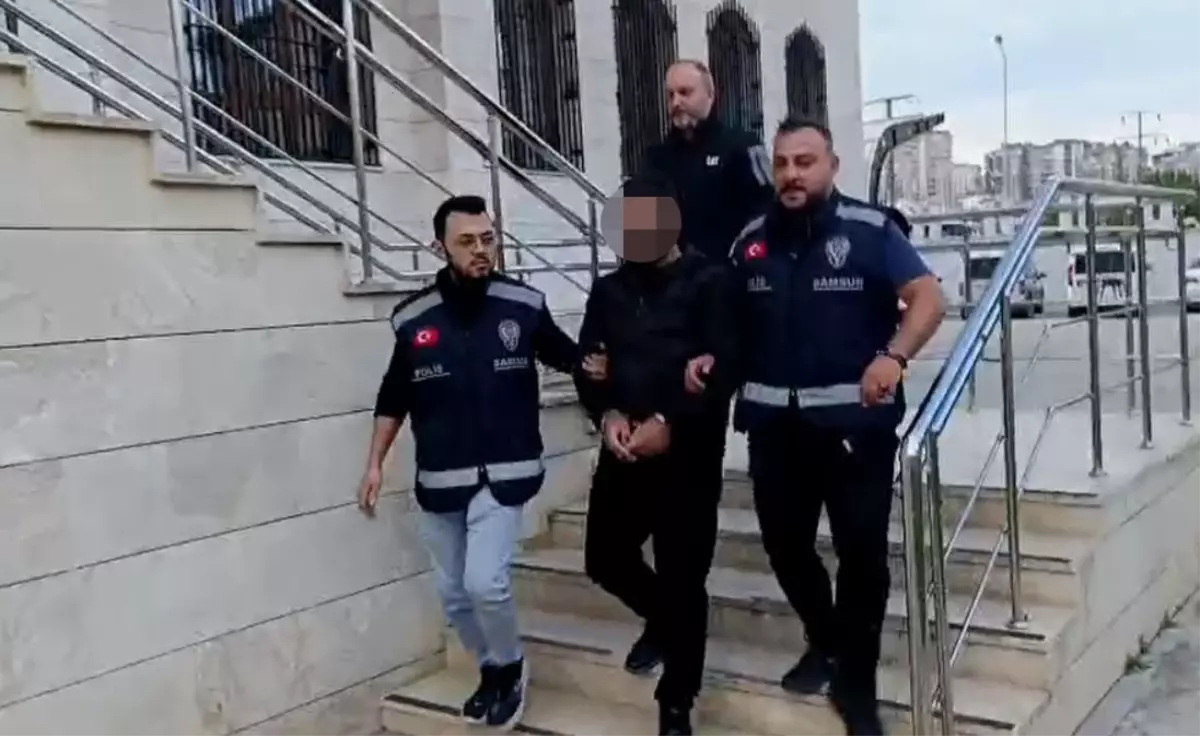 samsunda cocuk teslimi sirasinda silahli kavga fZ3UIYMK