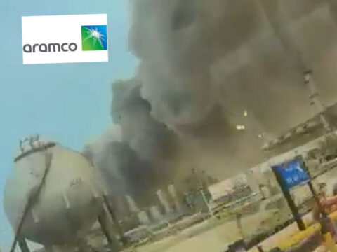 Iran destekli husiler suudi arabistanda aramco tesislerini fuze ve ihalarla vurdu tnhBE6b9